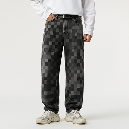 Mosaic Denim Jeans