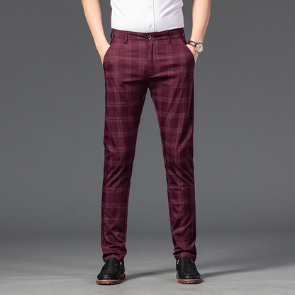 Hudson Checkered Trousers