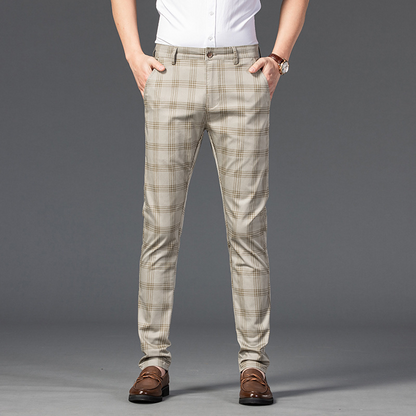 Hudson Checkered Trousers
