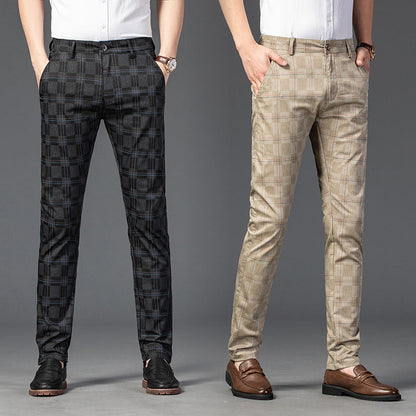 Sebastien Checkered Trousers